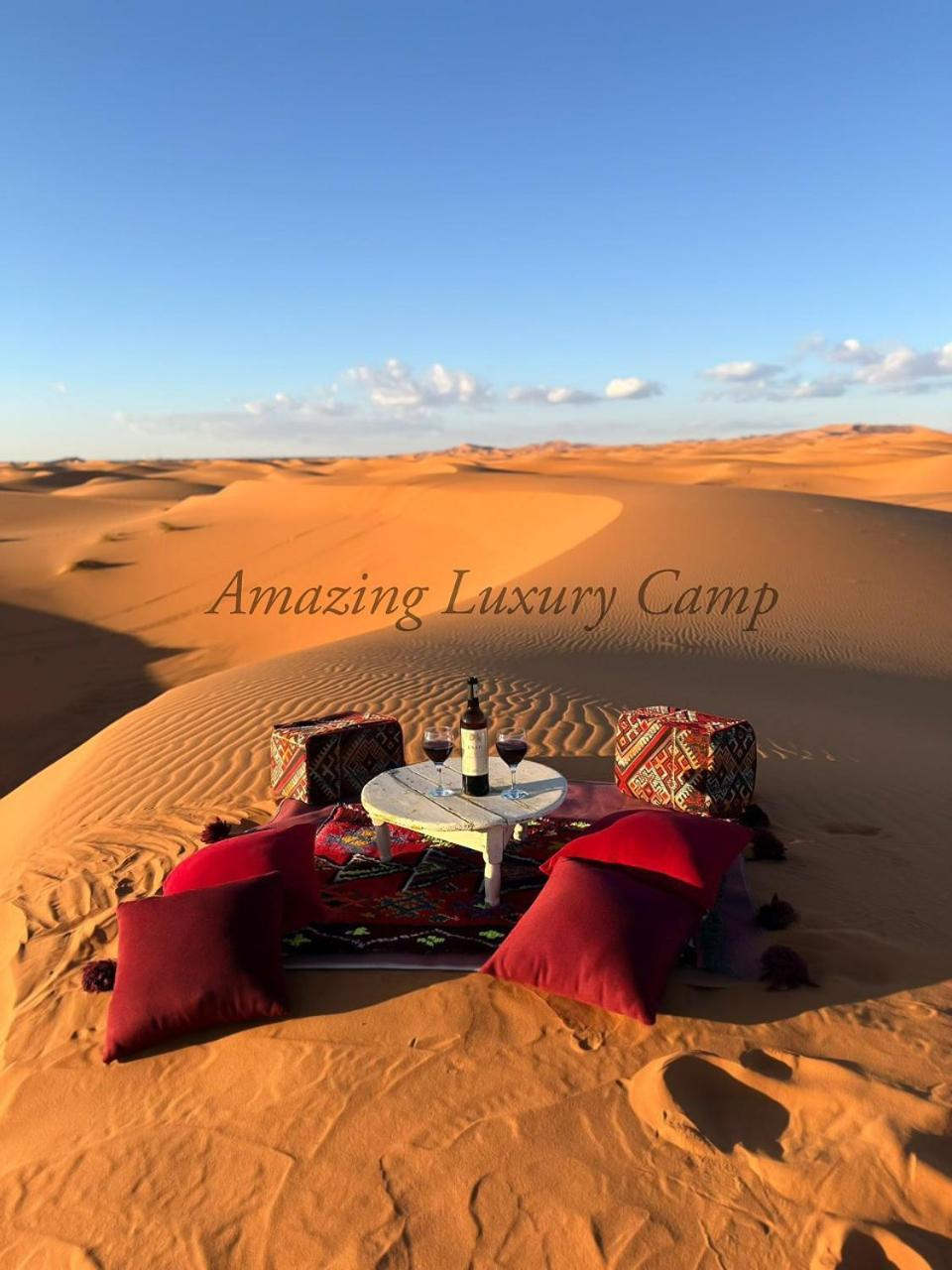 Amazing Luxury Camp Hotell Merzouga Eksteriør bilde