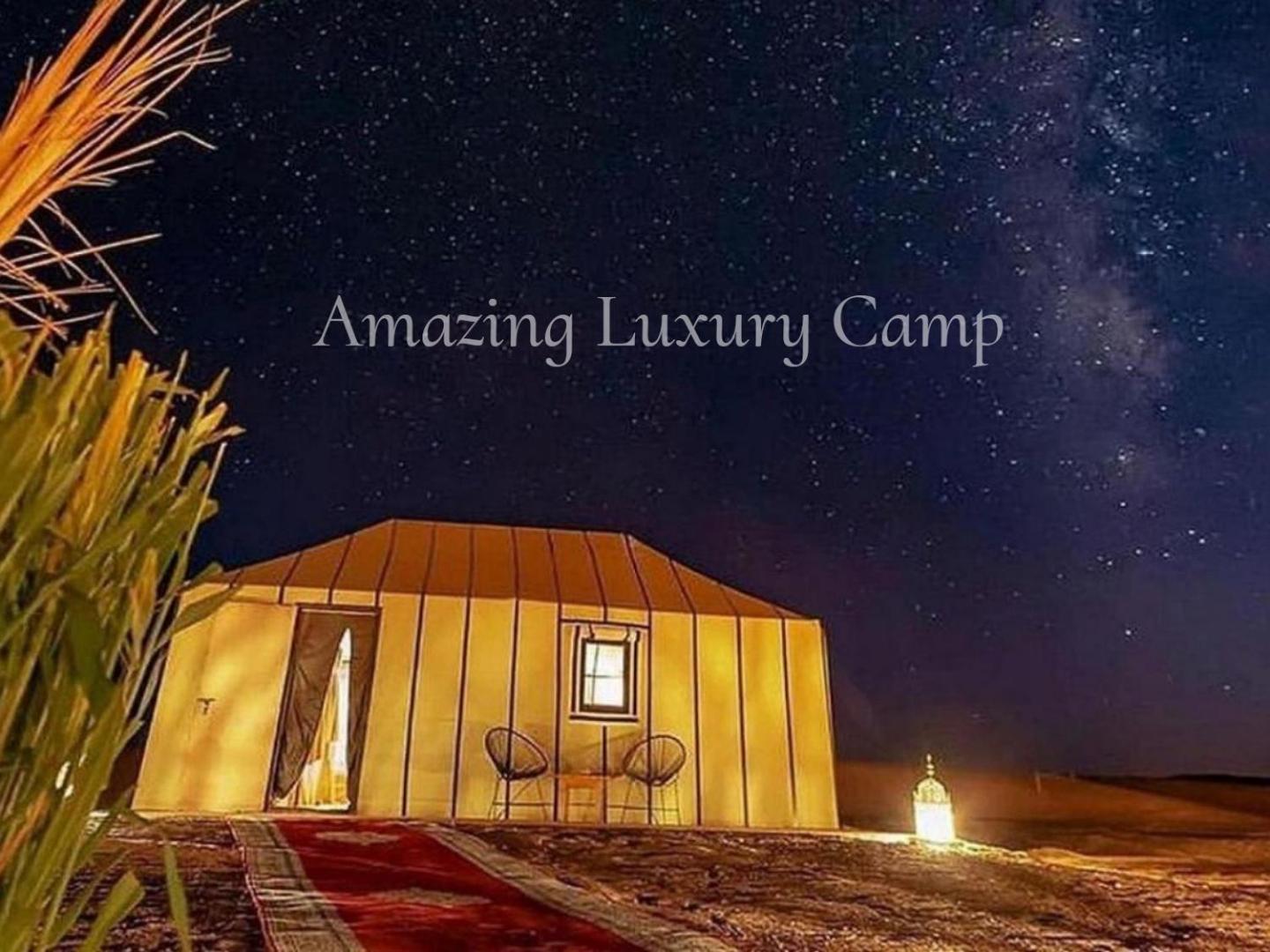 Amazing Luxury Camp Hotell Merzouga Eksteriør bilde